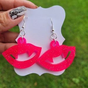 Vampire Fang Earrings-Halloween Jewelry-Handmade